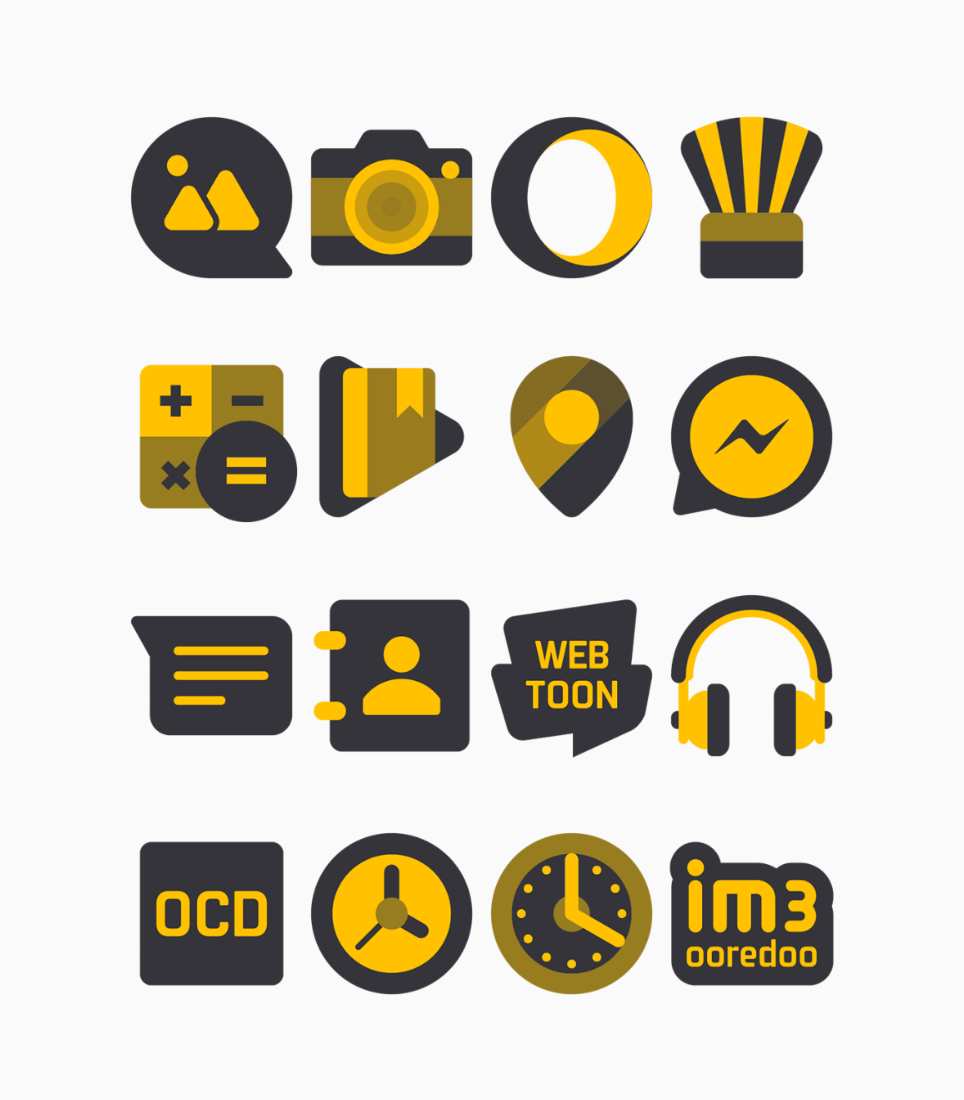 Star - Yellow Icon Pack Android Screenshot 4