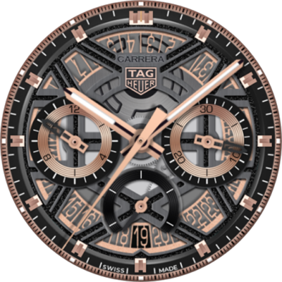 TAG Heuer Carrera Watch Face Android Screenshot