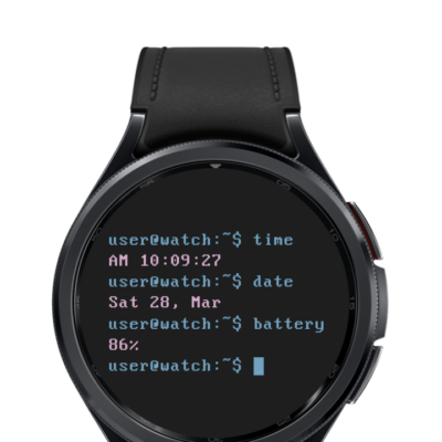 Terminal Watch Face Android Screenshot 3