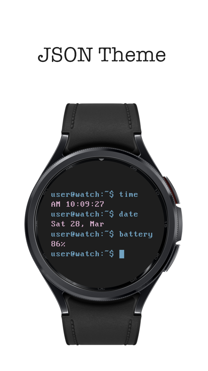 Terminal Watch Face Android Screenshot 3