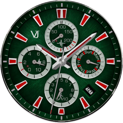 VJ-Legacy Analog Watch Face Android Screenshot