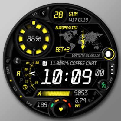 Voron VOYAGER Watch Face Android Screenshot