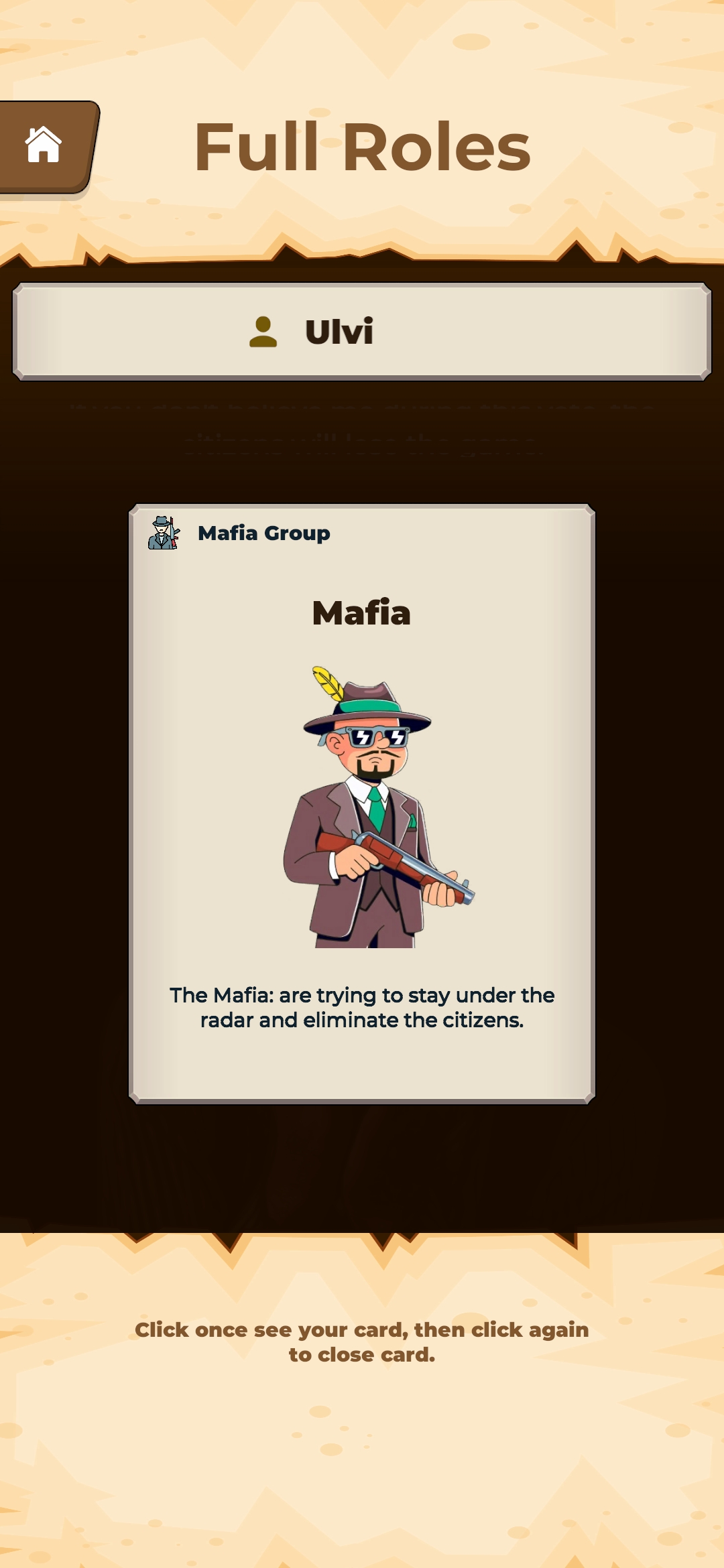 Who Is Mafia? Mafia Cards Android Screenshot 4