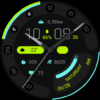Wise Blue For Wear OS Android Screenshot