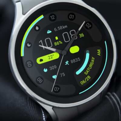 Wise Blue For Wear OS Android Screenshot 3