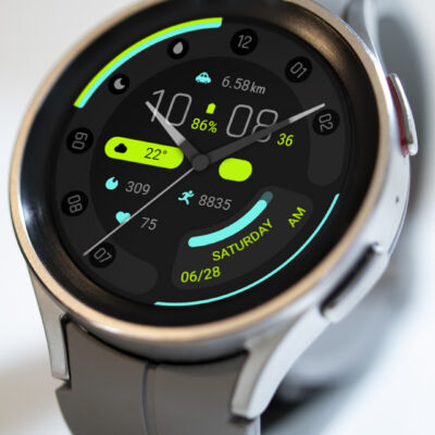 Wise Blue For Wear OS Android Screenshot 4