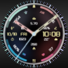 ZKin Watch Face Colorful Halo Android Screenshot