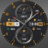 ZKin WatchFace Business Orange Android Screenshot