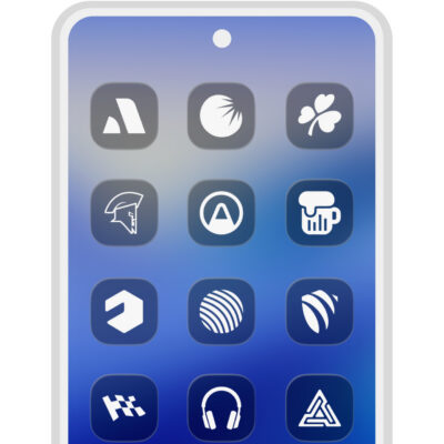 iGlass Dark OS Icon Pack Android Screenshot 3