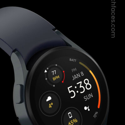 n-Digital: Watch face Android Screenshot 2