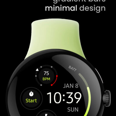 n-Digital: Watch face Android Screenshot 3