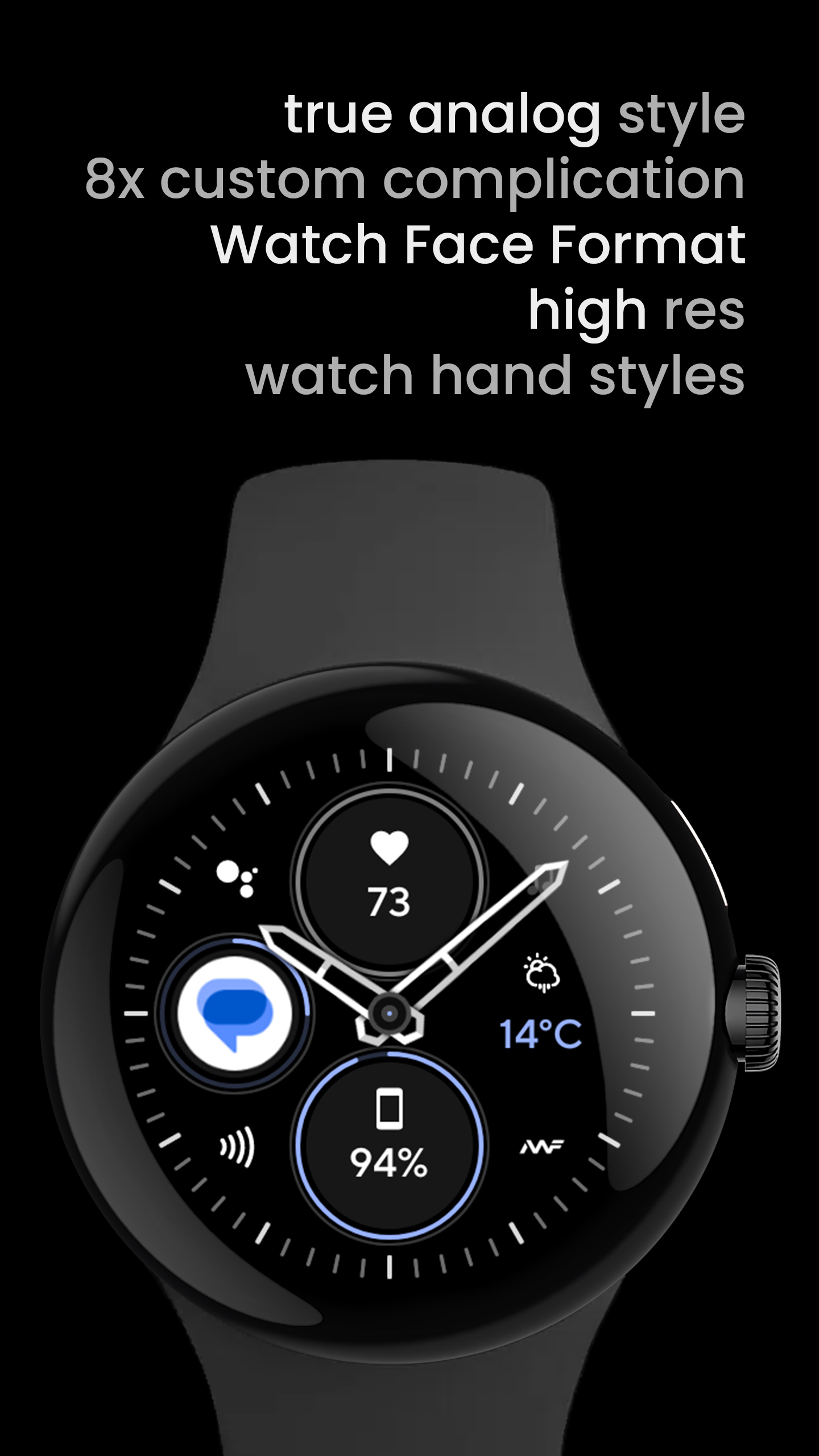 xViper: Watch face Android Screenshot 3