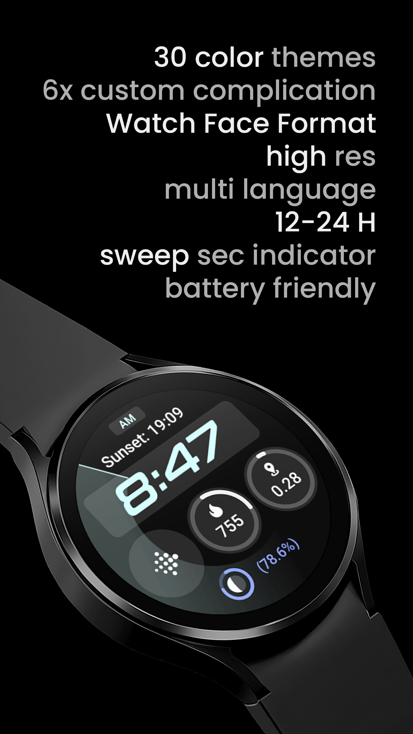 Active 2: Watch face Android Screenshot 3