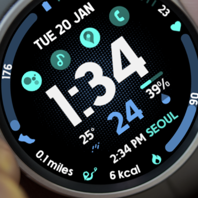 Active Wear Watchface 2 Android Screenshot 2