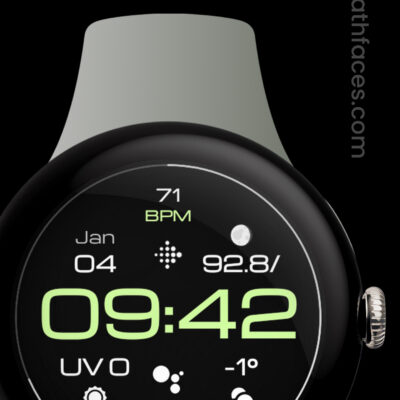 Active xV: Watch Face Android Screenshot 2