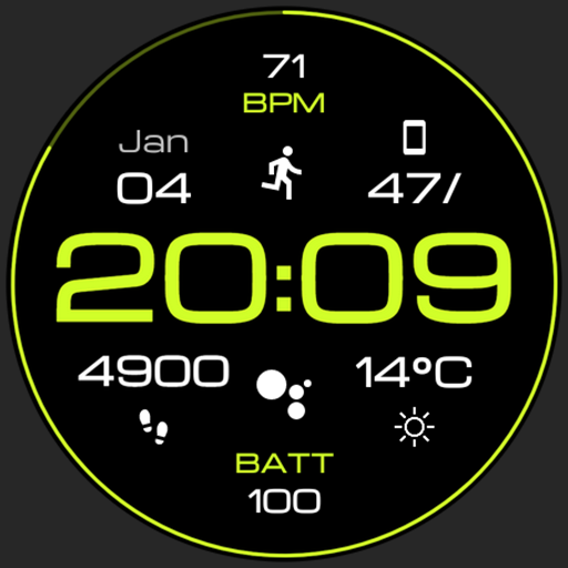 Active xV: Watch Face Android Screenshot