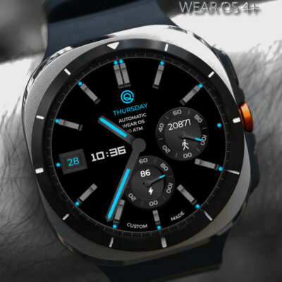 Analog Basic 34 Wear OS 4+ Android Screenshot 4