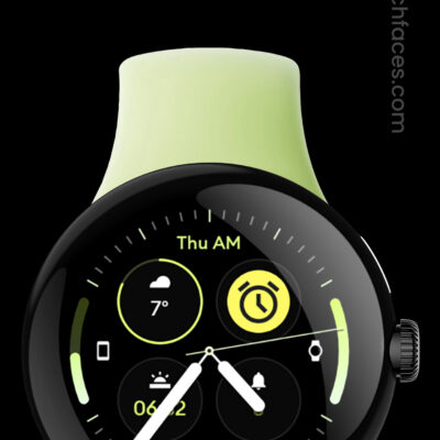 Analog M3 Watch Face Android Screenshot 2