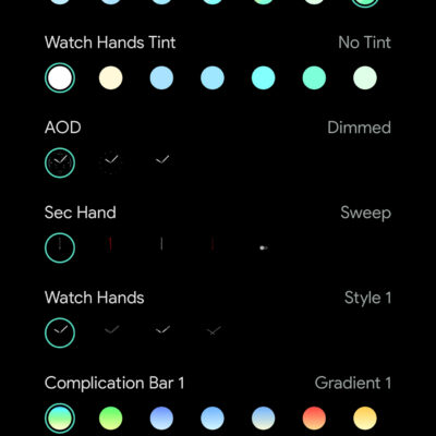 Analog M3 Watch Face Android Screenshot 3