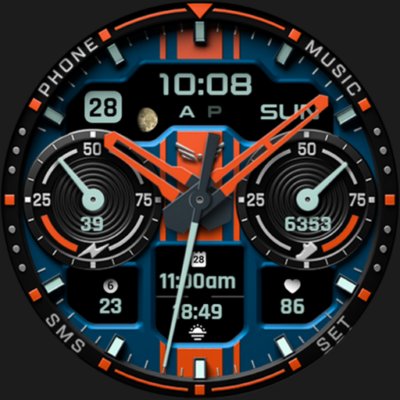 BLZ VERO 3 - Hybrid Watch Face Android Screenshot