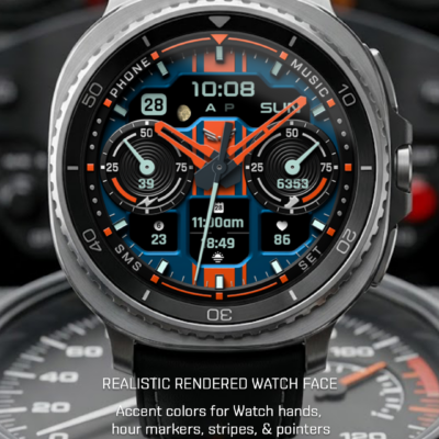 BLZ VERO 3 - Hybrid Watch Face Android Screenshot 2
