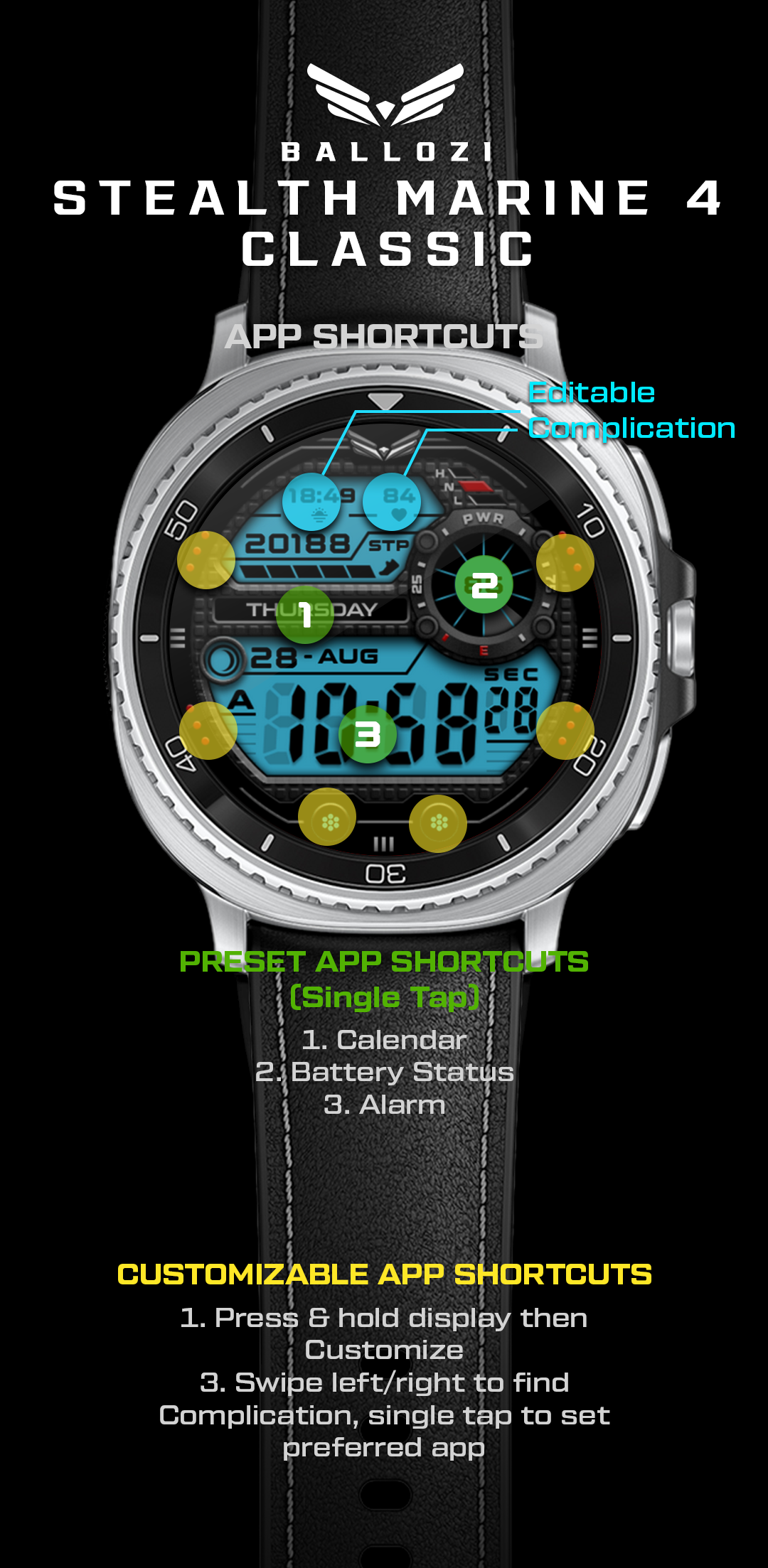 Ballozi STEALTH MARINE 4 CL Android Screenshot 3