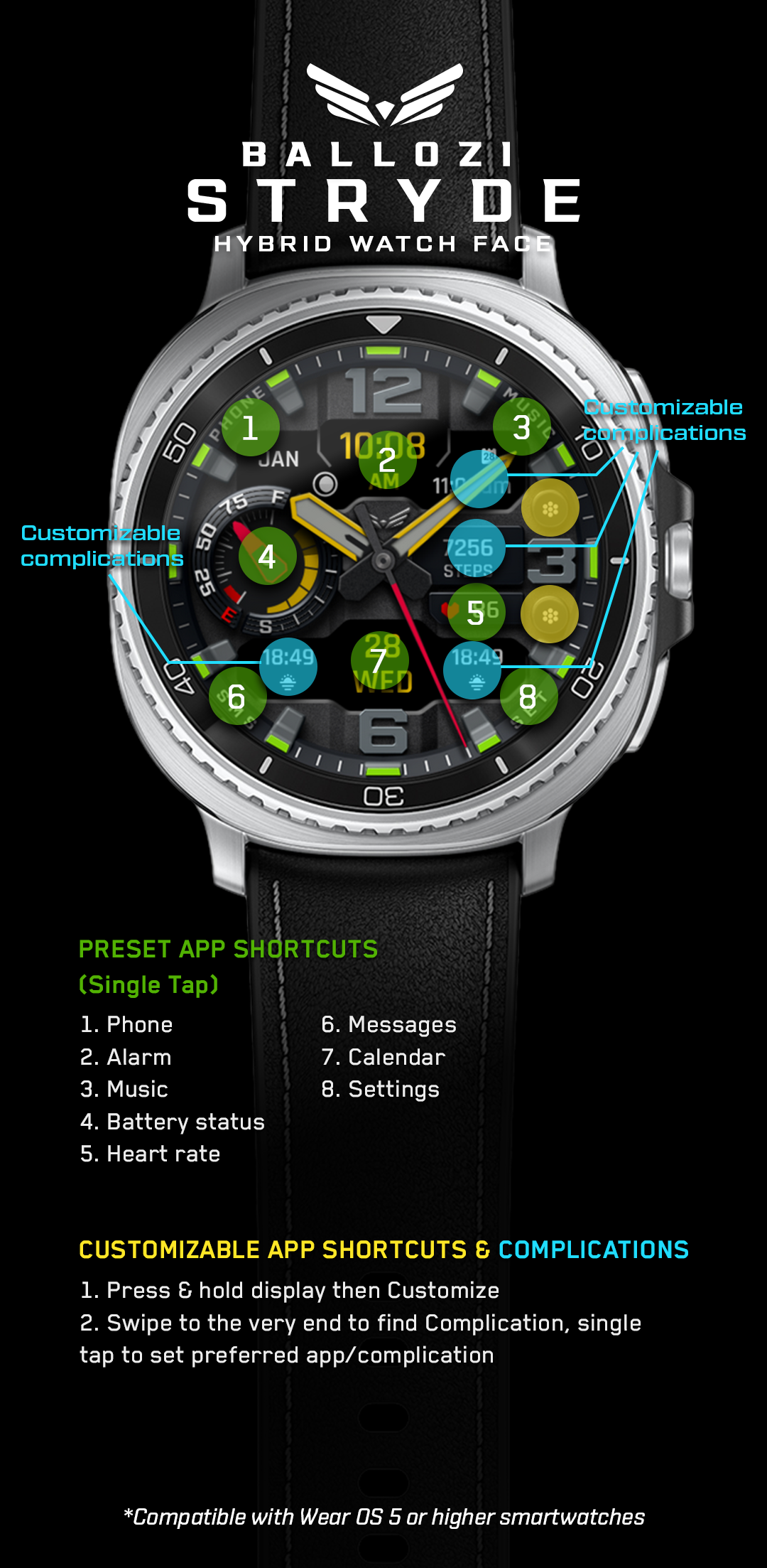 Ballozi STRYDE Hybrid Tactical Android Screenshot 4