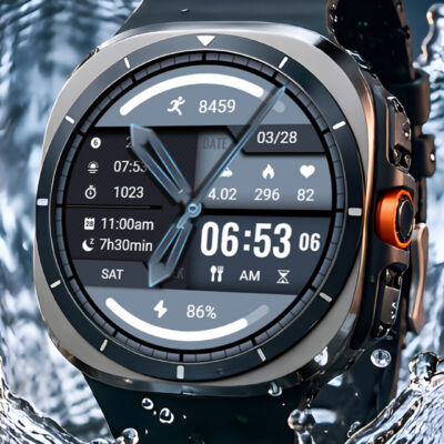 Blue Light Weight ZKin Watch Android Screenshot 3