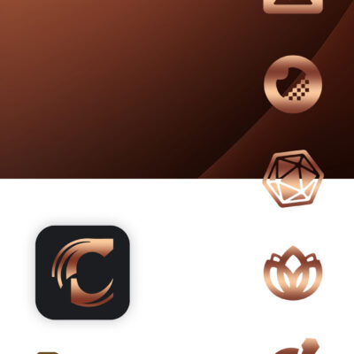 Bronze Copper Icon Pack Android Screenshot 2
