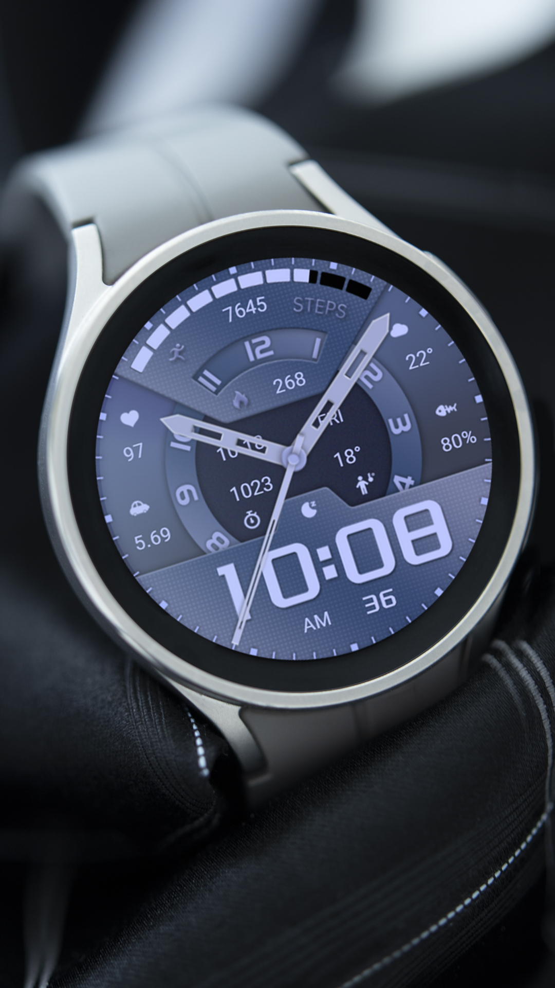 Business Blue Shadow ZKinWatch Android Screenshot 3