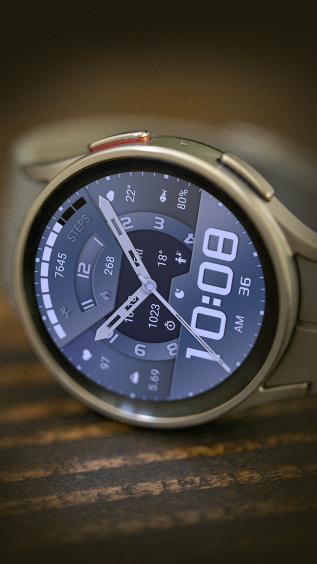 Business Blue Shadow ZKinWatch Android Screenshot 4