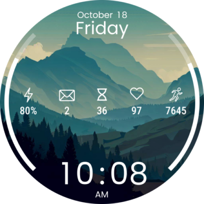 CELEST5468 Artistic Watch Android Screenshot
