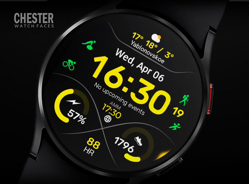 Chester Serenity watch face Android Screenshot 3