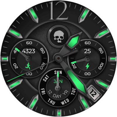 Chronograph Hybrid 2 WearOS 5+ Android Screenshot
