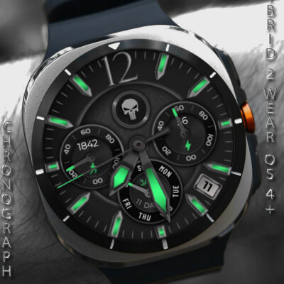Chronograph Hybrid 2 WearOS 5+ Android Screenshot 2