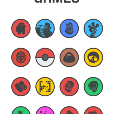 Circle Dark - Icon Pack Android Screenshot 3