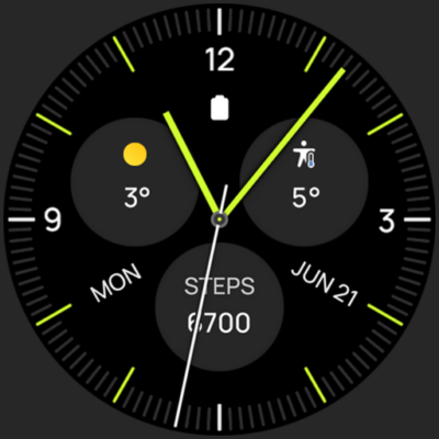Classic Watch Face Android Screenshot