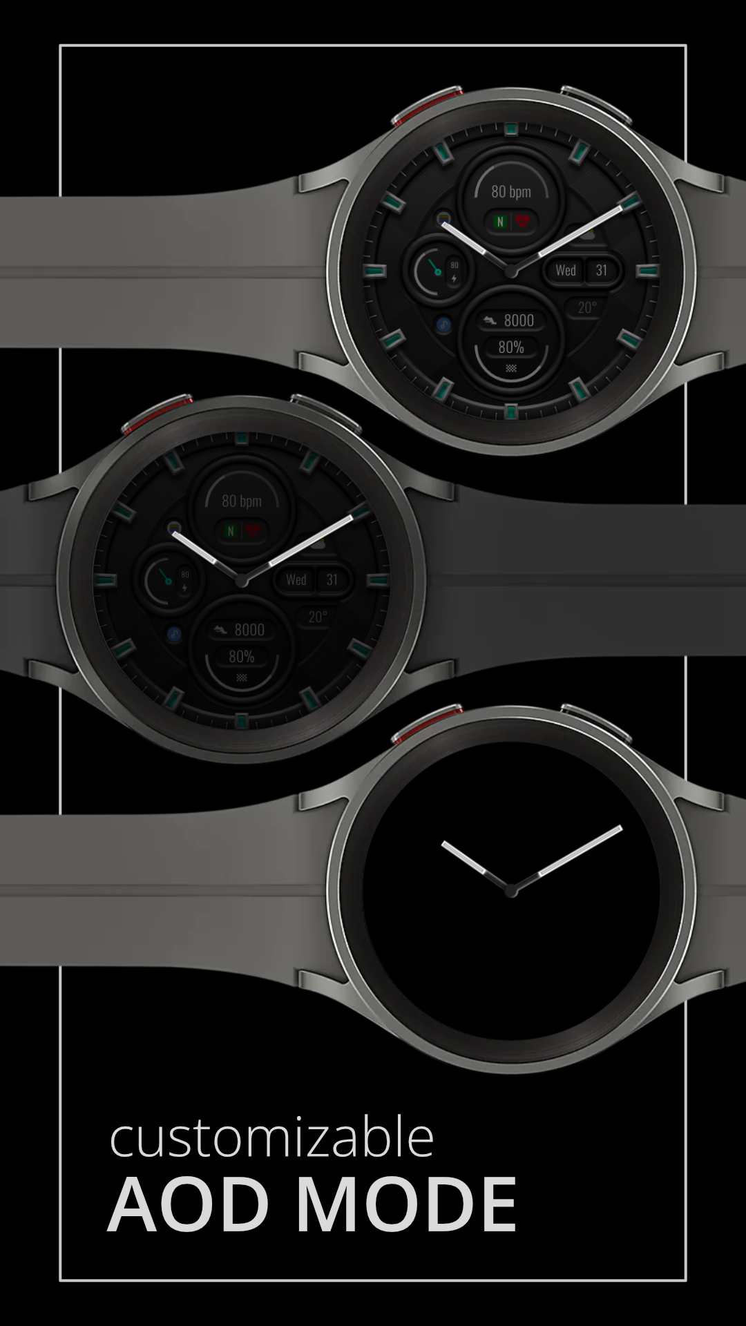 DADAM68: Classic Watch face Android Screenshot 4
