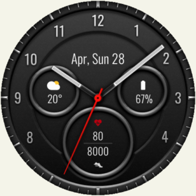 DADAM71: Classic Custom Watch Android Screenshot