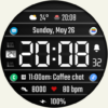 DADAM75: Digital Watch Face Android Screenshot
