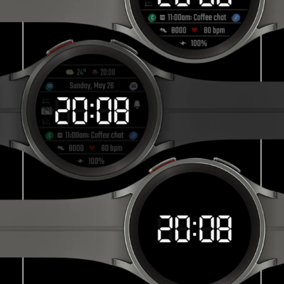 DADAM75: Digital Watch Face Android Screenshot 4