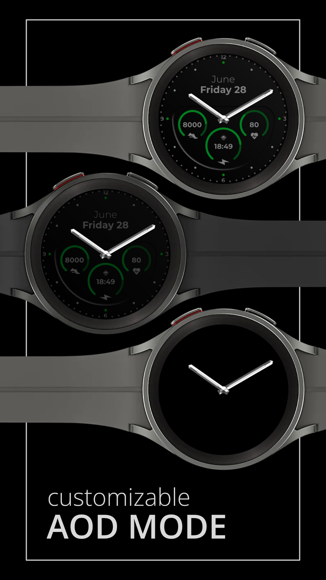 DADAM77: Modern Minimal Watch Android Screenshot 4