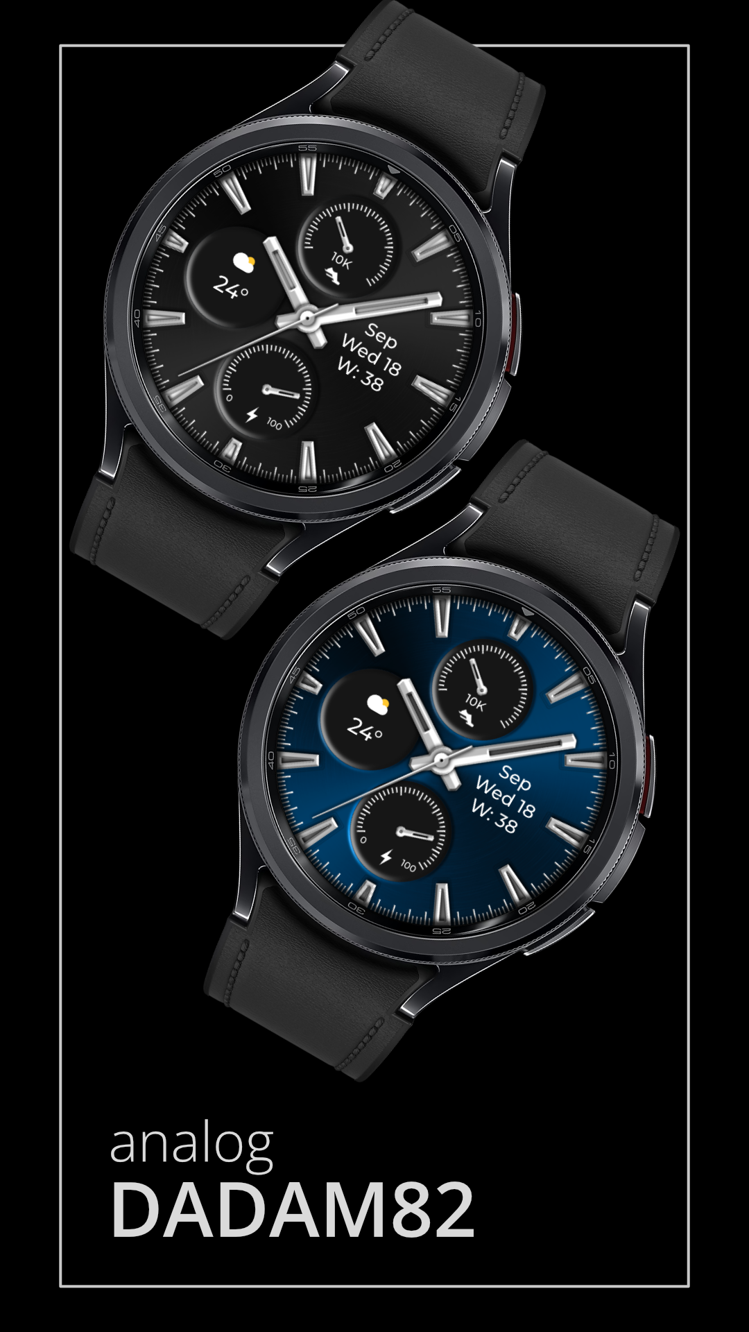 DADAM82: Classic Watch Face Android Screenshot 2