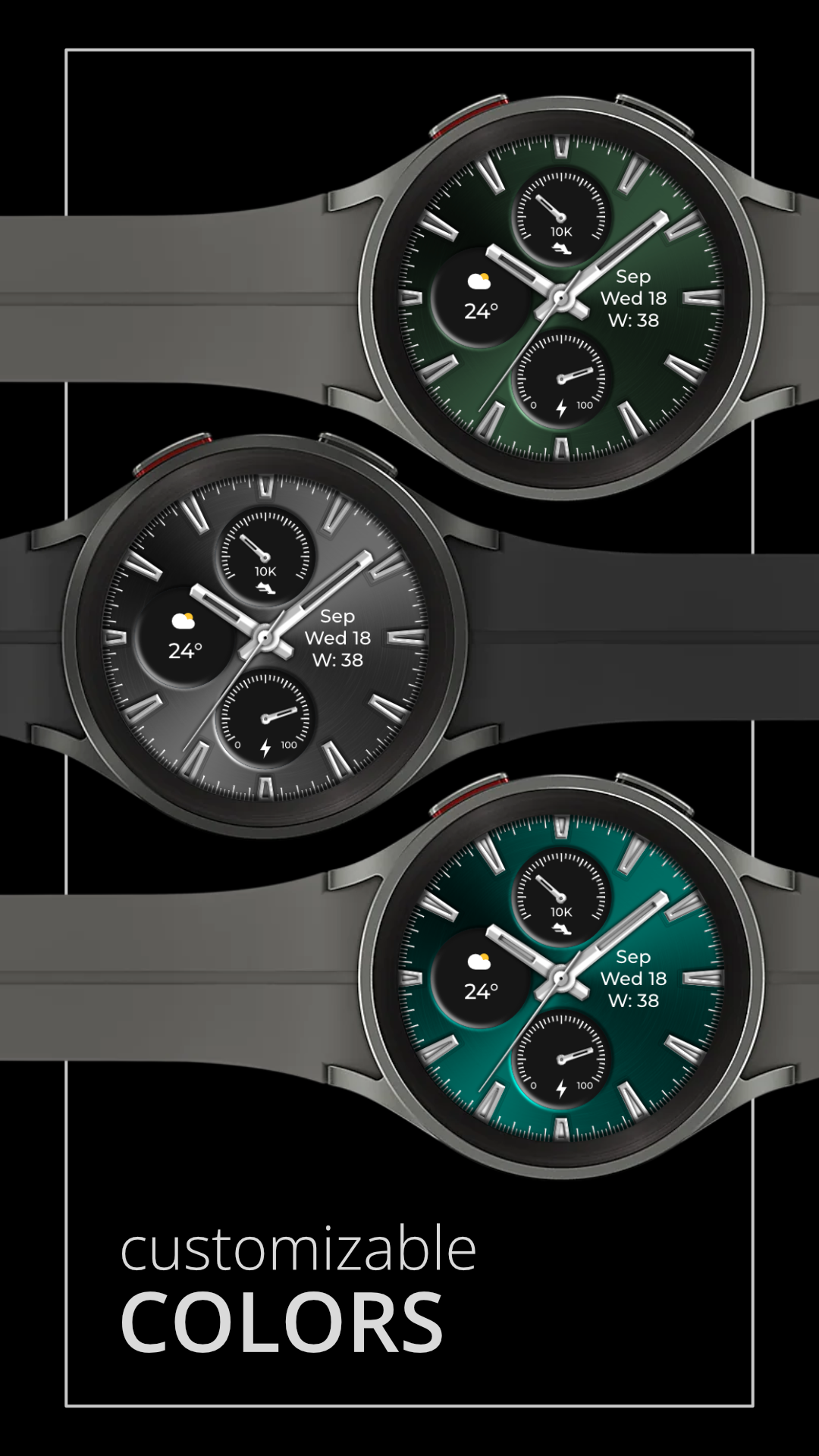 DADAM82: Classic Watch Face Android Screenshot 3