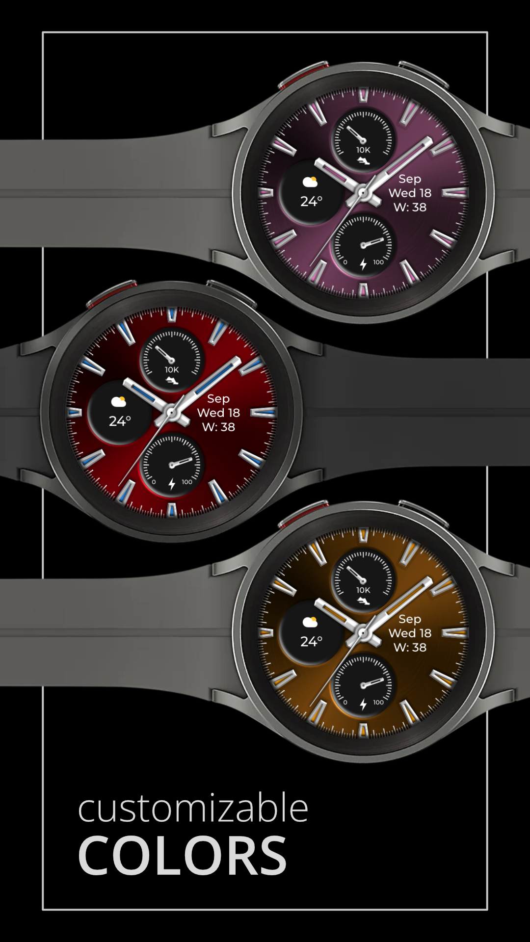 DADAM82: Classic Watch Face Android Screenshot 4