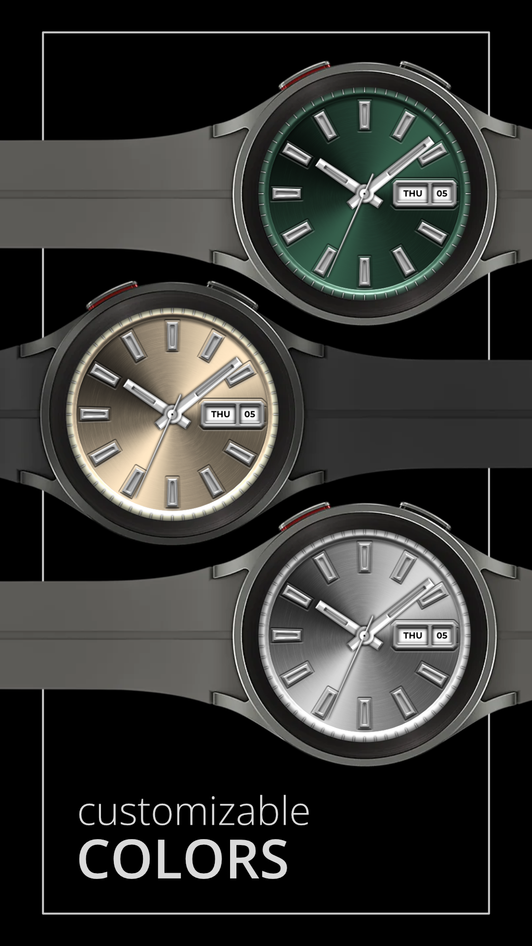 DADAM83: Classic Dress Watch Android Screenshot 3