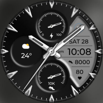 DADAM84: Hybrid Watch Face Android Screenshot