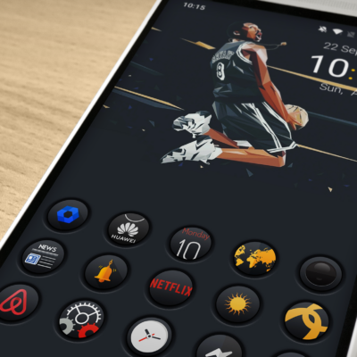 DarkonPD - Icon Pack Android Screenshot 2