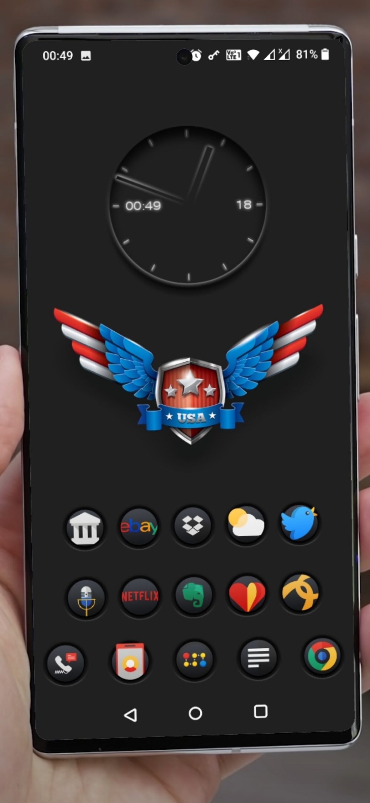DarkonPD - Icon Pack Android Screenshot 4