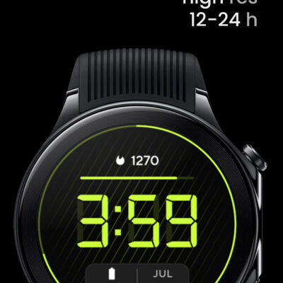Digital 1 Watch face Android Screenshot 4